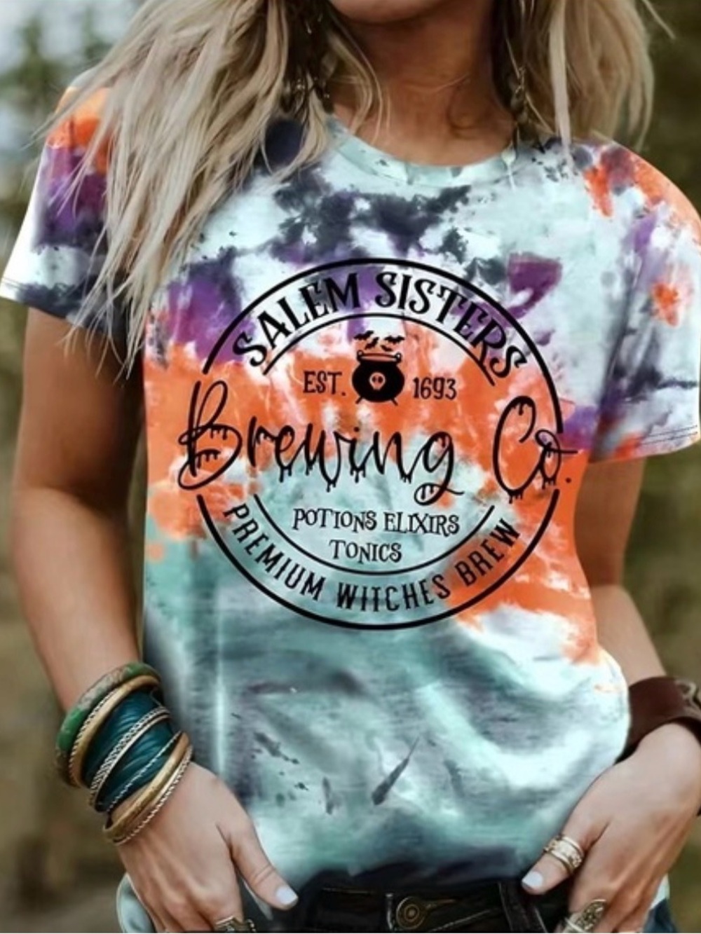Salem Sisters Brewing Co. tee shirt size Large